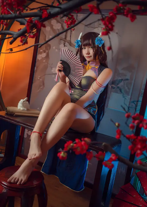 比睿旗袍+泳装 - 麻花酱
